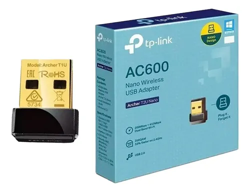 Adaptador WIFI USB Tp-link AC600 Doble banda