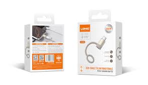 Adaptador LDNIO LC260 de USB-C a Light Ning de 8 Pines