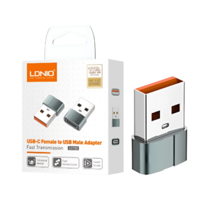 ADAPTADOR/OTG LDNIO USB-A MACHO A USB-C HEMBRA