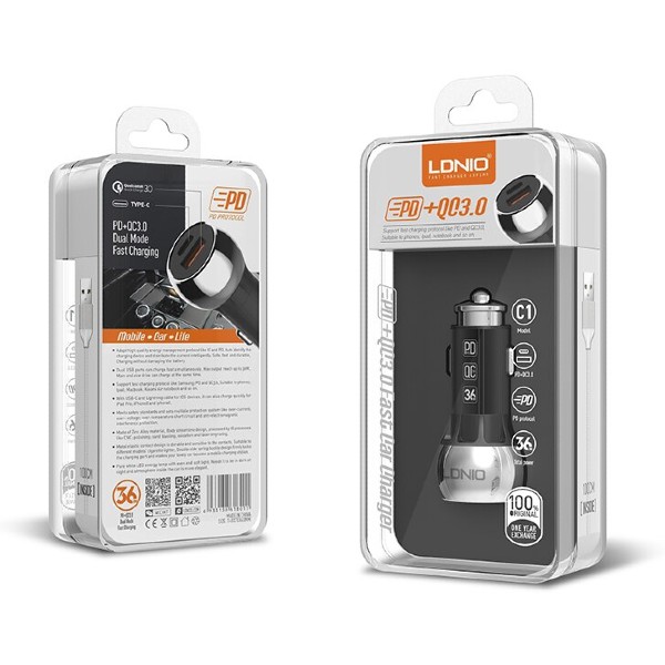 Cargador LDNIO Q229 20W PD+QC3.0